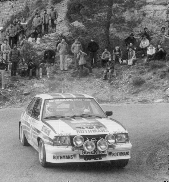 1982 gewinnen Walter Röhrl und sein Beifahrer Christian Geistdörfer die Rallye Monte Carlo mit einem Ascona B 400 und legen den Grundstein für die Rallye-Weltmeisterschaft.